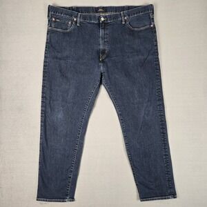 Polo Ralph Lauren Jeans Mens 44Bx30 Varick Slim Straight Dark Wash Denim Stretch